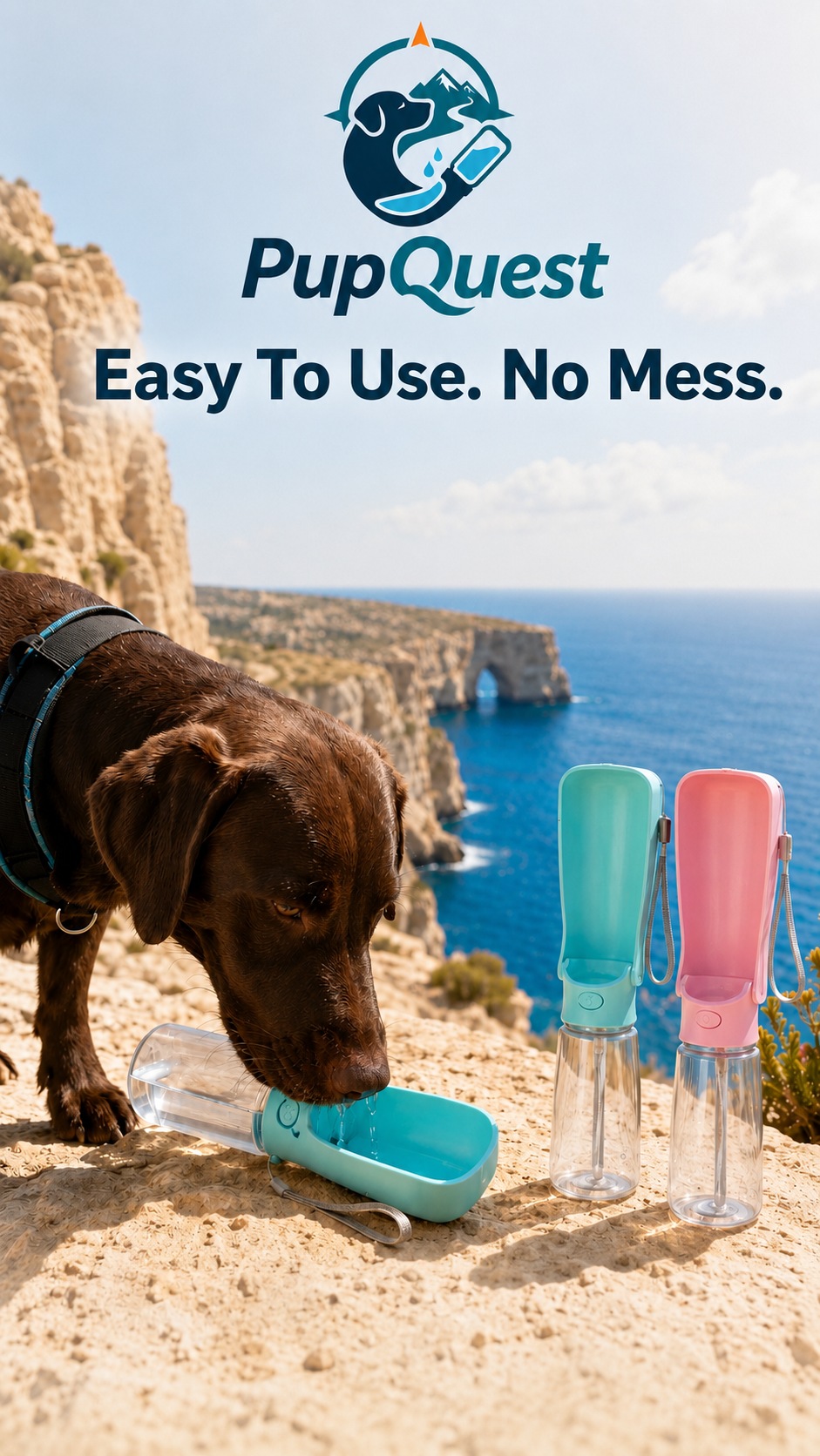 Portable Dog Water Bottle